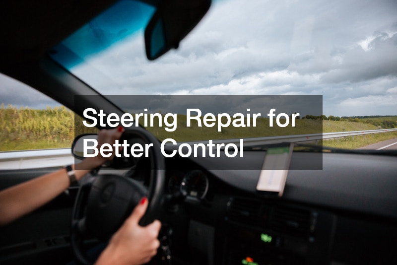 Steering Repair for Better Control