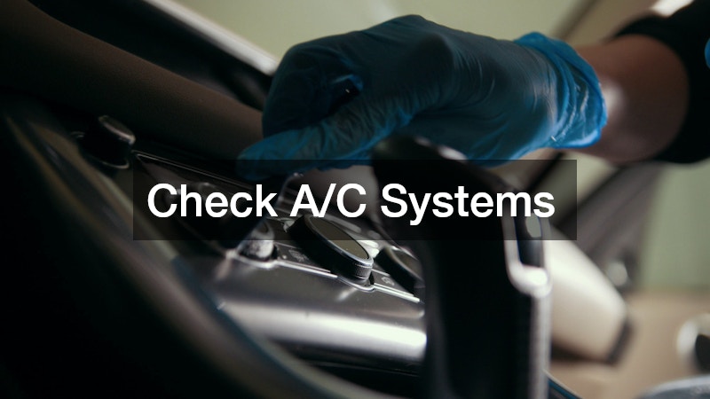 Check A/C Systems