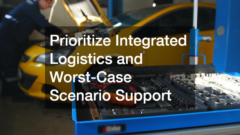 Prioritize Integrated Logistics and Worst-Case Scenario Support