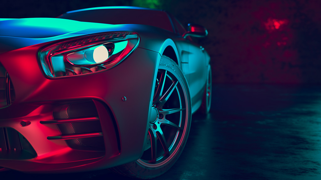 luxury car