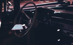 dashboard of a car