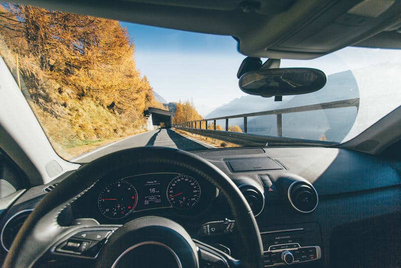 a car's windshield